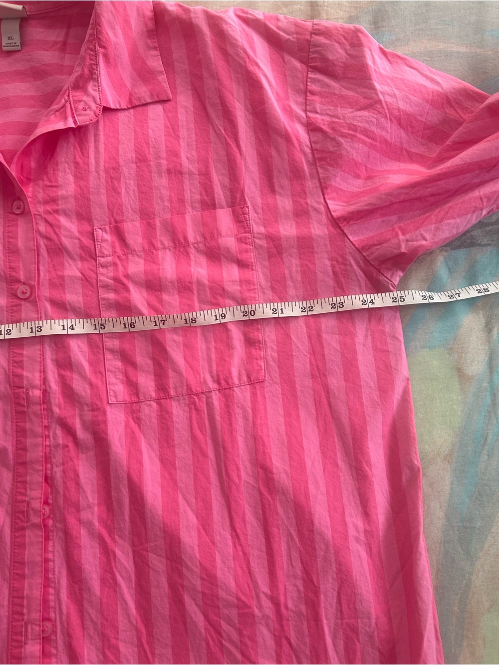 A New Day • 100% Cotton Stripe Button Down - Picture 3 of 4